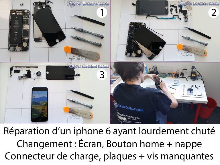 Réparation iPhone Cazouls les Béziers